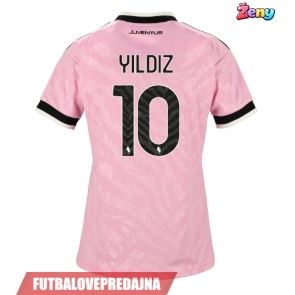 Lacne Ženy Futbalové dres Juventus Kenan Yildiz #10 2026-27 Krátky Rukáv - Preč